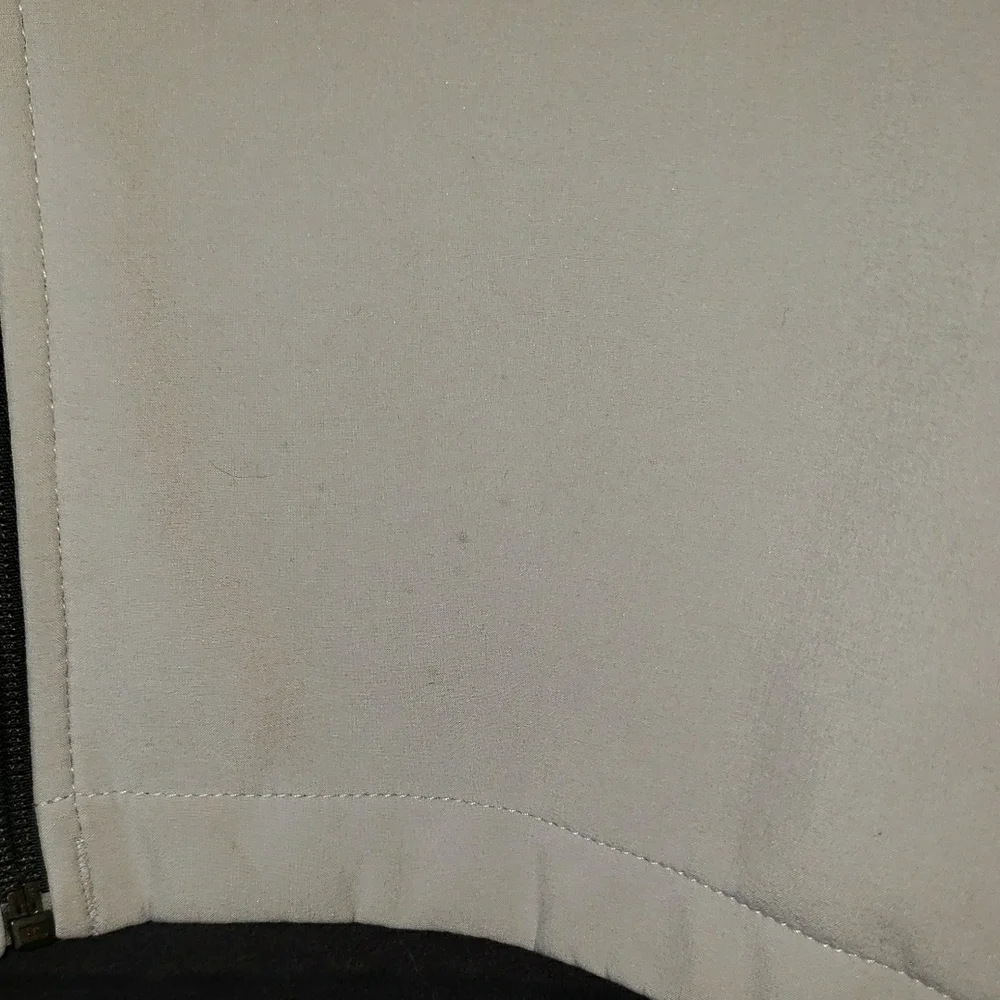 The North Face Men's Gray and Off White Bionic Performance Jacket L